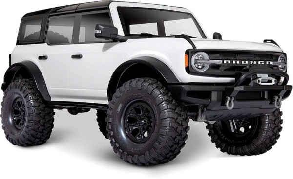 Traxxas TRX-4 Ford Bronco 2021 Weiss 1/10 Scale RTR - Offroad Scaler 2-Gang - Diffsperren