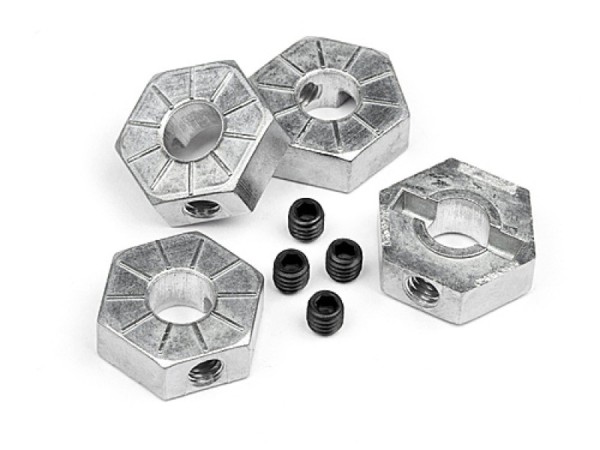 103362 BLITZ - LOCKING HEX WHEEL HUB 12mm (4pcs)