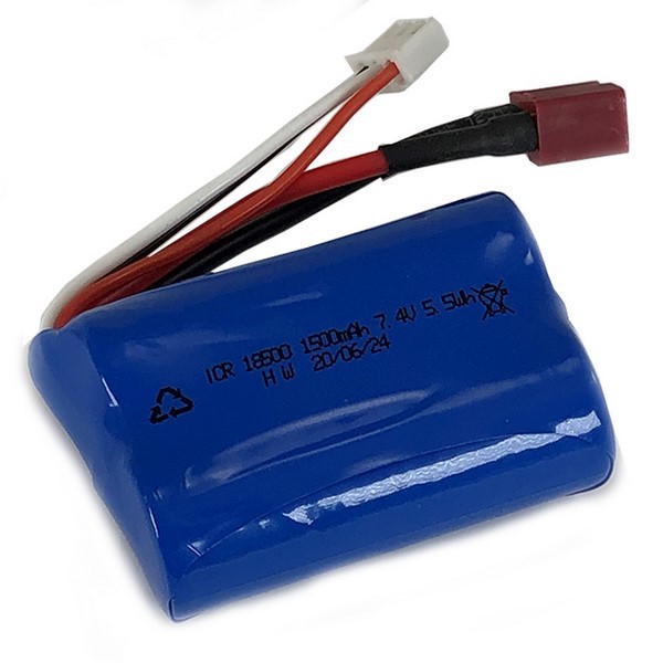 FTX TRACER HI-CAPACITY LI-ION 7.4V 1500MAH BAT (DE