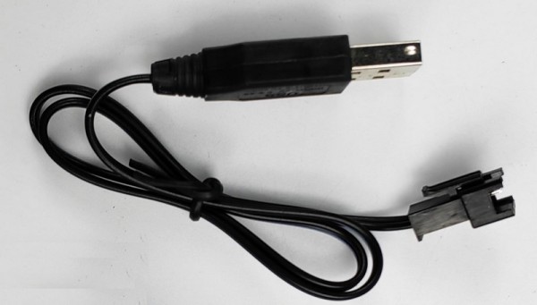 DF9942 USB-Ladekabel / Ladegerät 3.7V Lion / Lipo HBX 2-Pin zu DF9941