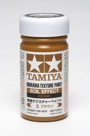 87108 Tamiya Diorama Texture Paint Brown