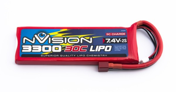 1805 nVision LiPo 2s 7.4V 3300 30C