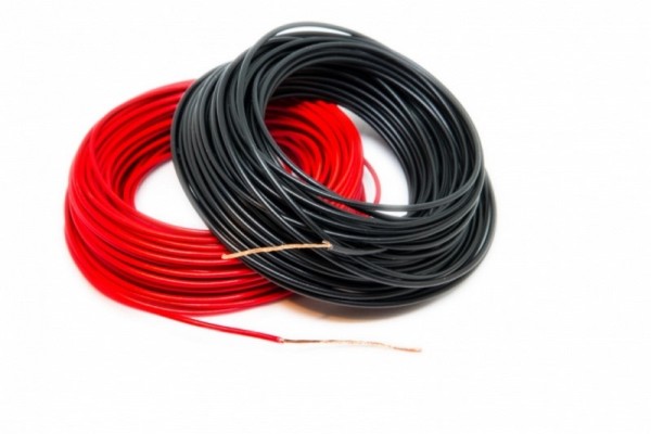 SWAYTRONIC LiPo Kabel / Litze schwarz AWG 10 1m