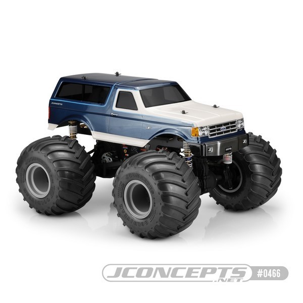 JConcepts 1989 Ford Bronco monster truck Karosserie