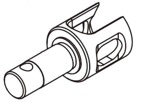 AXON TC10/3 Differenzial Outdrive Mitnehmer (2)