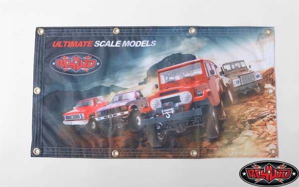 RC4WD 2x4 Cloth Banner (M)