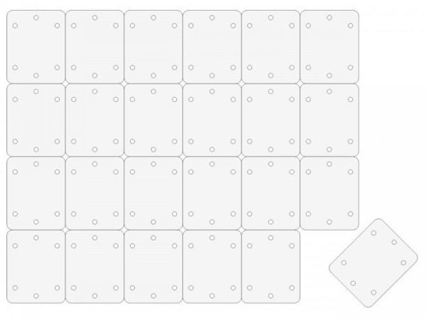 X2020 Extron Patent Scharnier 25x20mm (24)