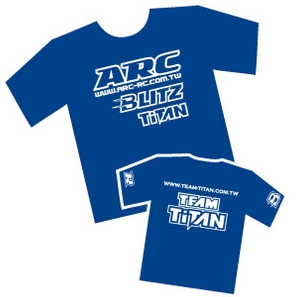 109026 ARC T-Shirt blau (L)