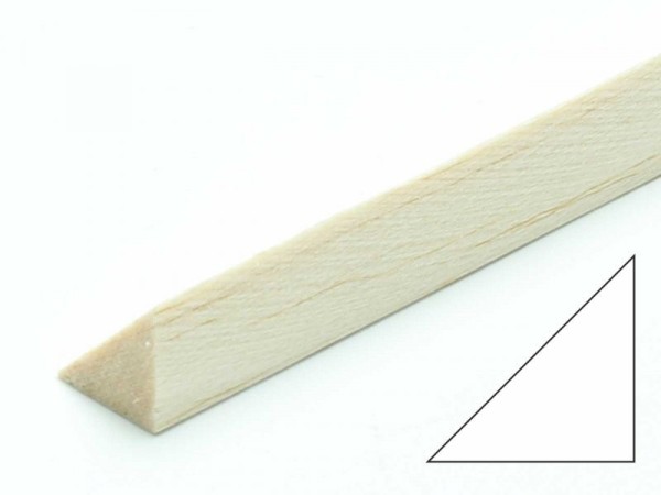 15353 Balsa Dreikantleiste 12 x 12 x 1000mm (12)