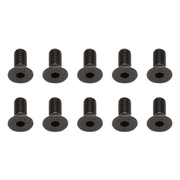 81268 Asso Screws. M4x8mm FHCS