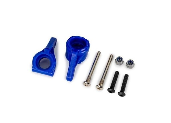 9137-BLUE Traxxas Lenkhebel links/rechts Blau 2WD Rustler, Slash, Stampede