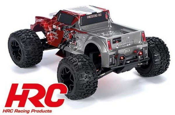 HRC NEOXX - Brushed - Scrapper Blau - 1/10 4WD Monster Truck RTR inkl. Akku + Ladegerät