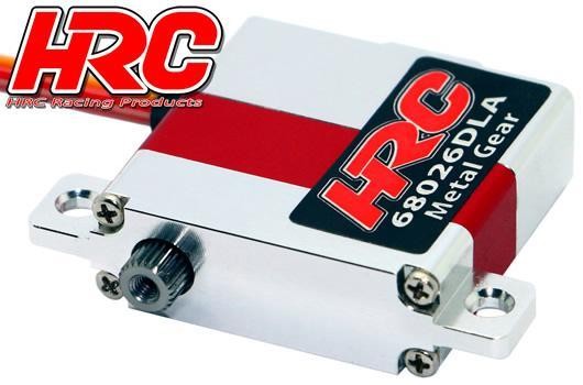 HRC 68026DLA Servo Digital 6.9kg / 0.14sec. 30x10x30mm / 24g - Metallzahnräder - Laydown Aluminium C