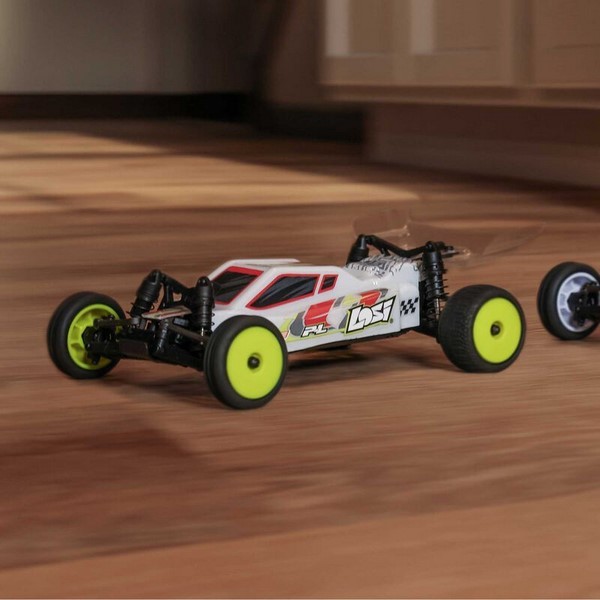 Losi Micro-B 2WD 1/24 Micro Buggy RTR Weiss - 100% alles dabei...