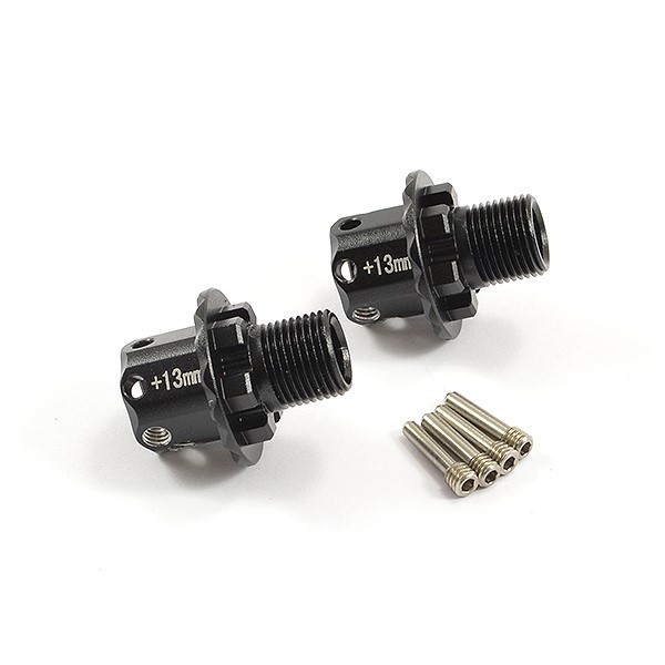 FASTRAX ARRMA ALU +13MM HEX ADAPTORS (PR) KRATON