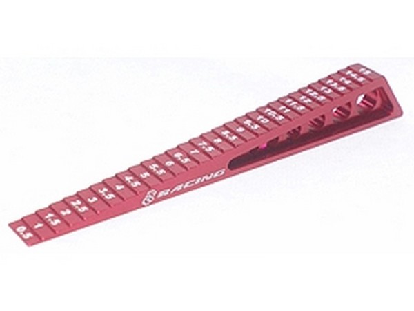 ST-008/RE Chassis Ride Height Gauge 0.5 - 15 Step