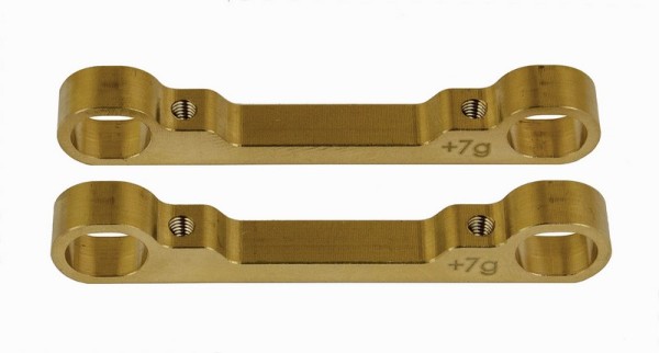 31661 Asso TC7.1 FT Brass Arm Mounts, outer