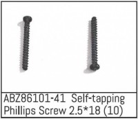 ABZ86101-41 Self-tapping Phillips Screw 2.5*18 (10