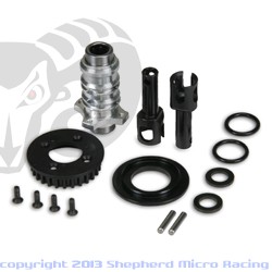 506210 VeloX V10 One-way / solid axle complete PR