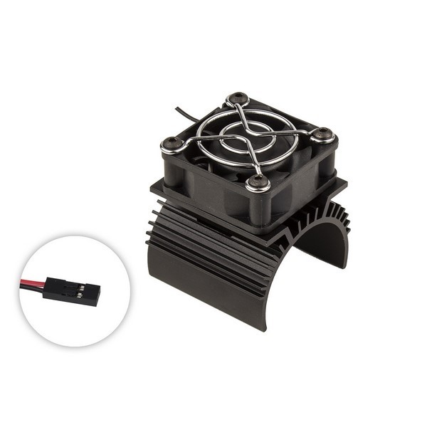 26079 Asso SR7 FT Motor Heatsink with Fan Unit