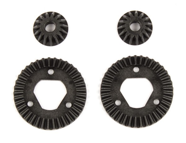 21526 Asso Ring and Pinion Set, 37T/15T