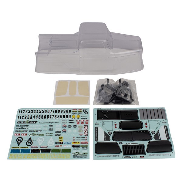 41139 Element RC Enduro12. Ecto Body Set. clear