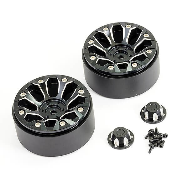 FTX TEXAN 1/10 ALUMINUM BEADLOCK 8-SPOKE WHEELS (P