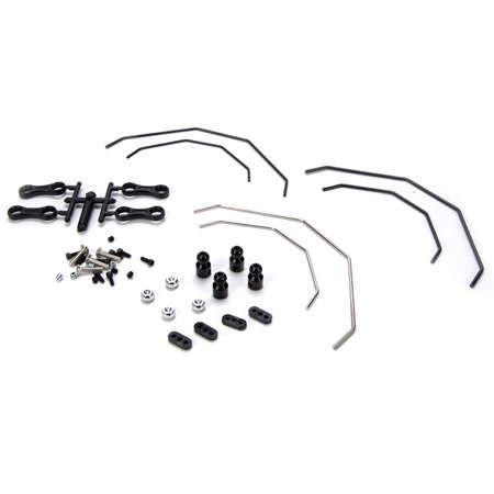 LOSB2222 TEN-T F/R Sway Bar Kit