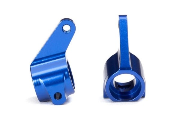 3636A Traxxas Aluminum Steering Blocks Blue