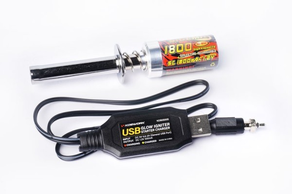 Koswork 1800mAh Glühkerzenstecker Set USB
