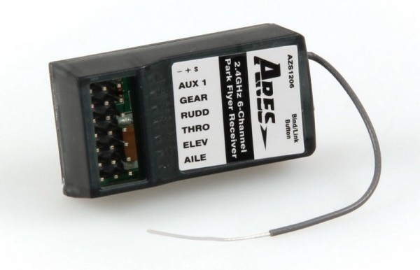 Ares 6-Channel Park Flyer Receiver: Gamma 370