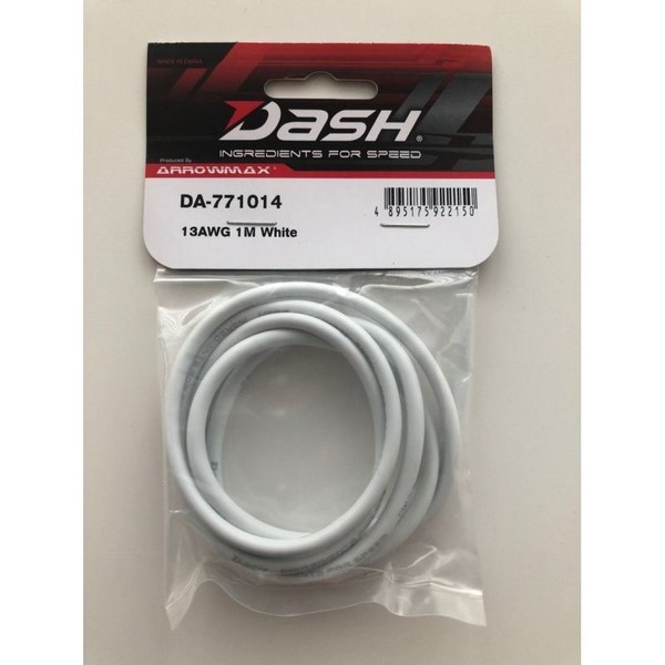 771014 Dash RC 13AWG 1M White