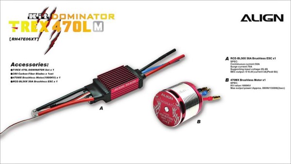 ALIGN T-REX 470LM Dominator Kit
