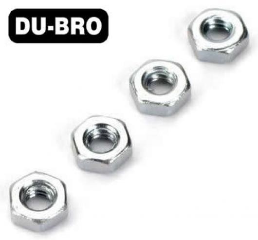 2106 DUBRO 4mm Hex Nuts (4)
