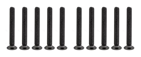 89243 Asso Screws, M3x25mm FHCS