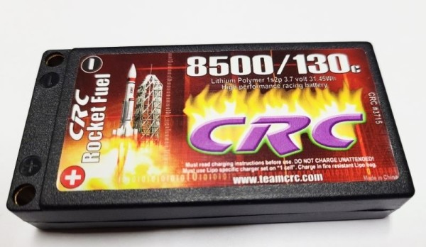 CRC3715 Rocket Fuel LiPo 1s 3.7V 8500mAh 130C 5mm