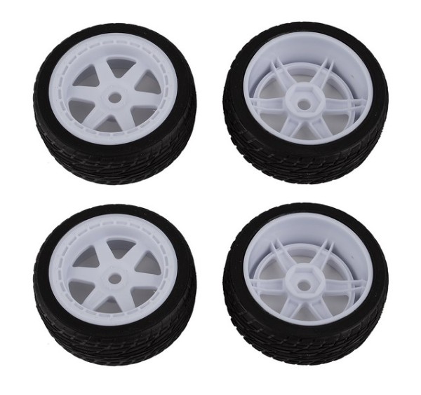 31893 Asso Hoonitruck Wheels and Tires, rubber