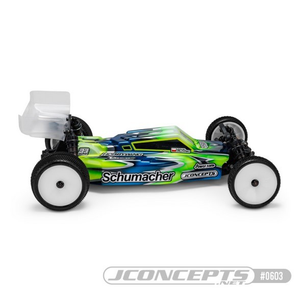 JConcepts F2 - Schumacher Cougar LD3 Karosserie mit Flügel Light-Weight