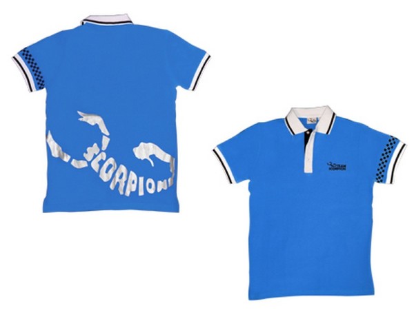 SP-TW007 Scorpion Polo Shirt (Blue-XXXL)
