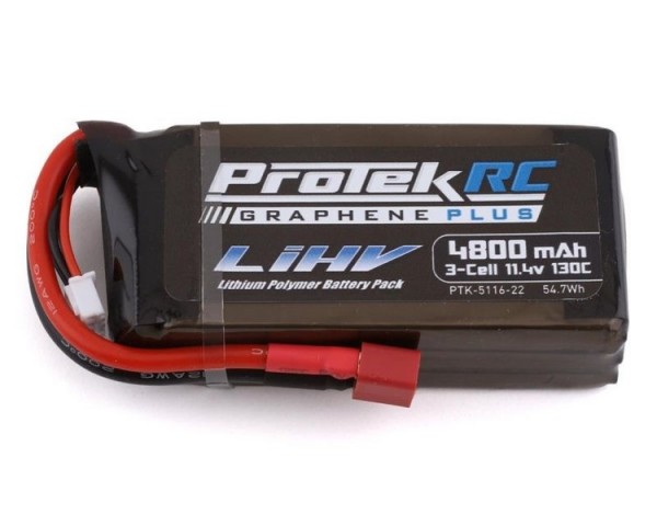 ProTek RC 3S 11.4V/4800mAh 130C Low IR Si-Graphene