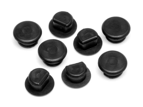 86664 BAJA 5B - RUBBER CAP 6X5MM (8PCS)