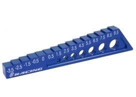 ST-004/5/BU Chassis Droop Gauge -3.5 to 9.5 Blue