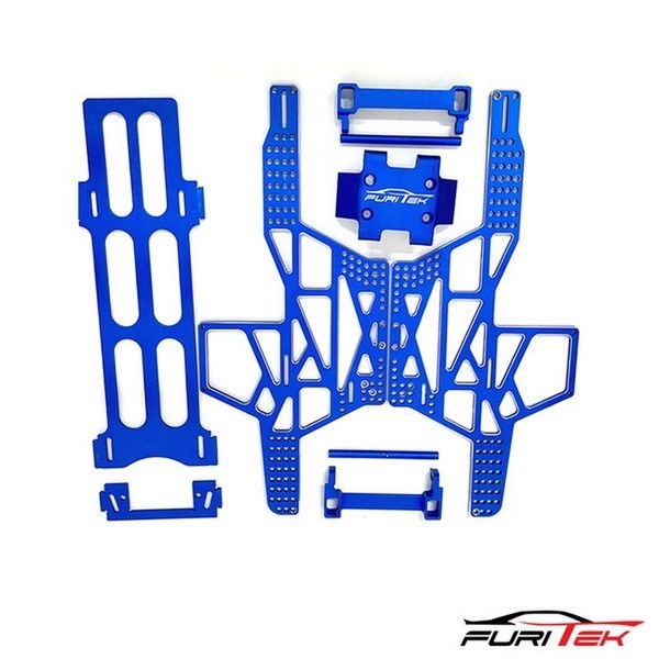 FURITEK RAMPART FRAME KIT FCX24 MAX SMASHER ALU bl