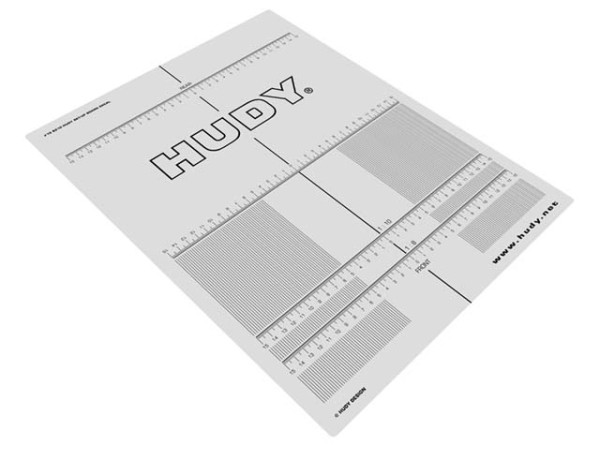 108210 Hudy Set-Up-Board Aufkleber 1/10 - 1/8