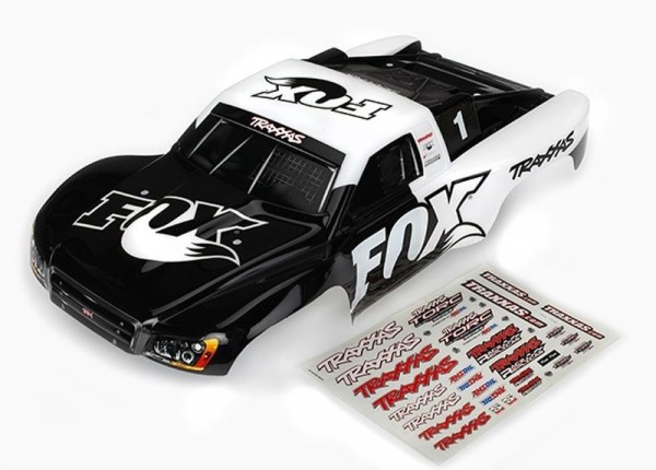 6849 Traxxas Karosserie Slash 4X4 FOX Edition lackiert