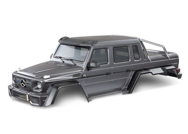 8825X Traxxas Karosserie Mercedes Benz G63 silber - matt TRX-6