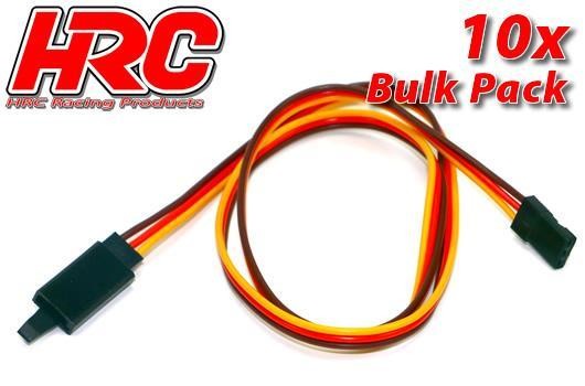 HRC9244CLB Servo Verlängerungs Kabel Clip JR 50cm (10)