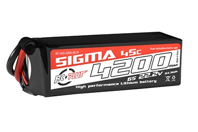 RC Plus Li-Po Batterypack Sigma 45C 4200mAh 22.2V