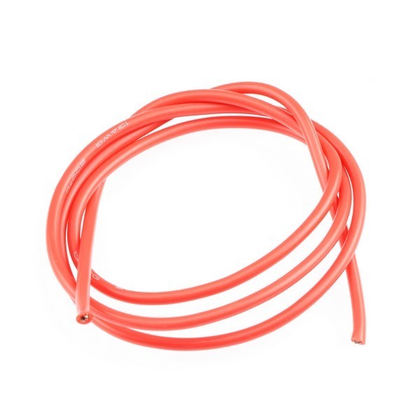 RP-0676 RUDDOG 13awg Silicone Wire (Red/1m)