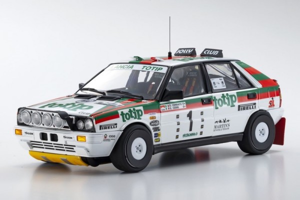 Kyosho 1:18 Lancia Delta HF 4WD Targa Florio 1987